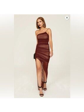 Nookie Mecca Gown in chocolate size small